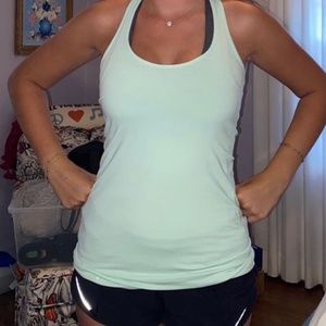 LULULEMON TEAL RACERBACK TANK